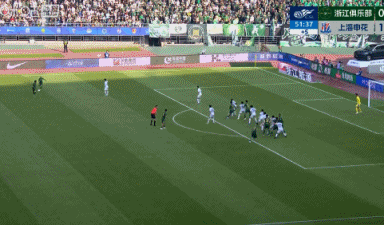 上海申花薛庆浩今天可以啊！变身圣庆浩！上海申花