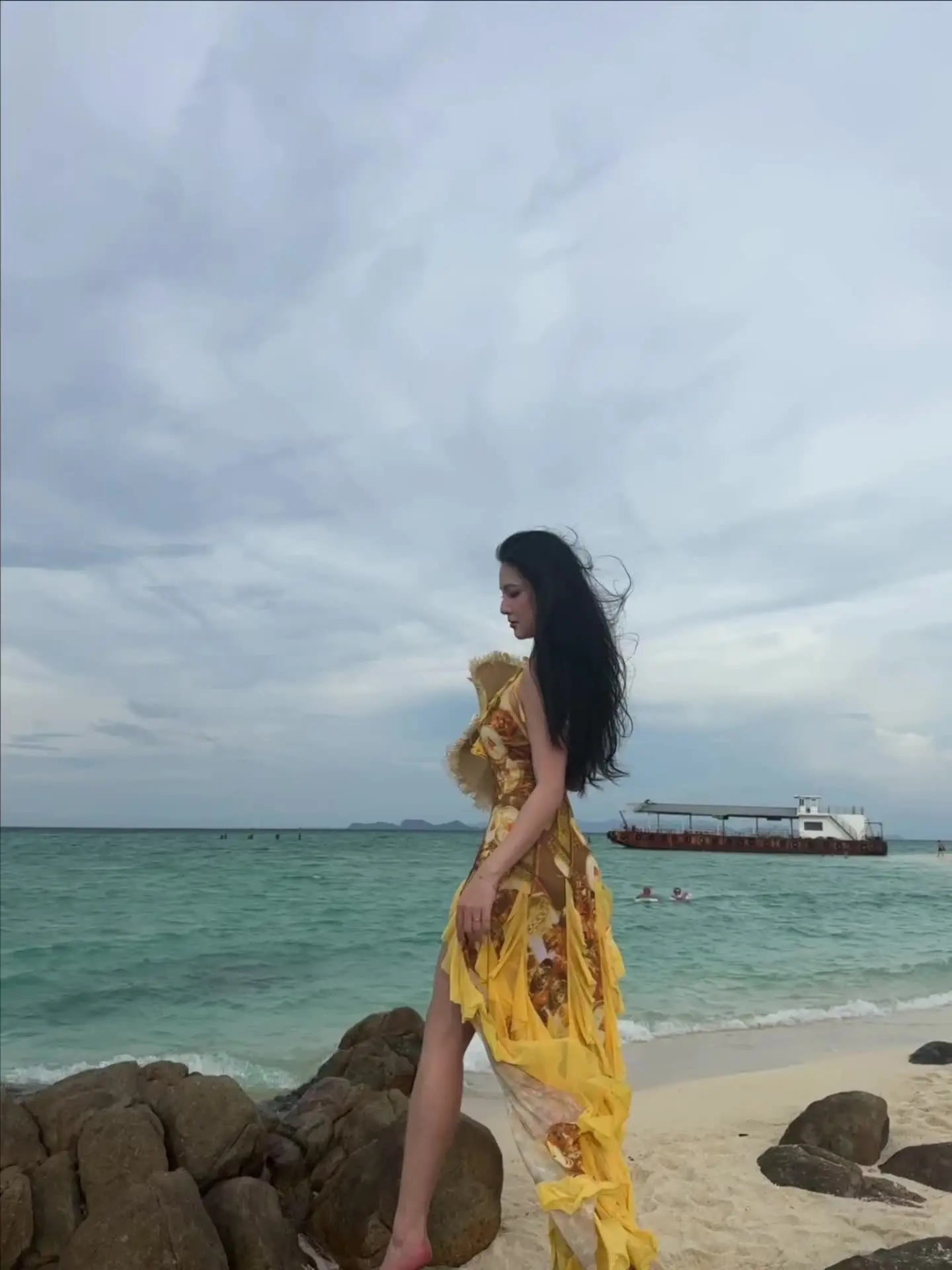 海和我都是自由的