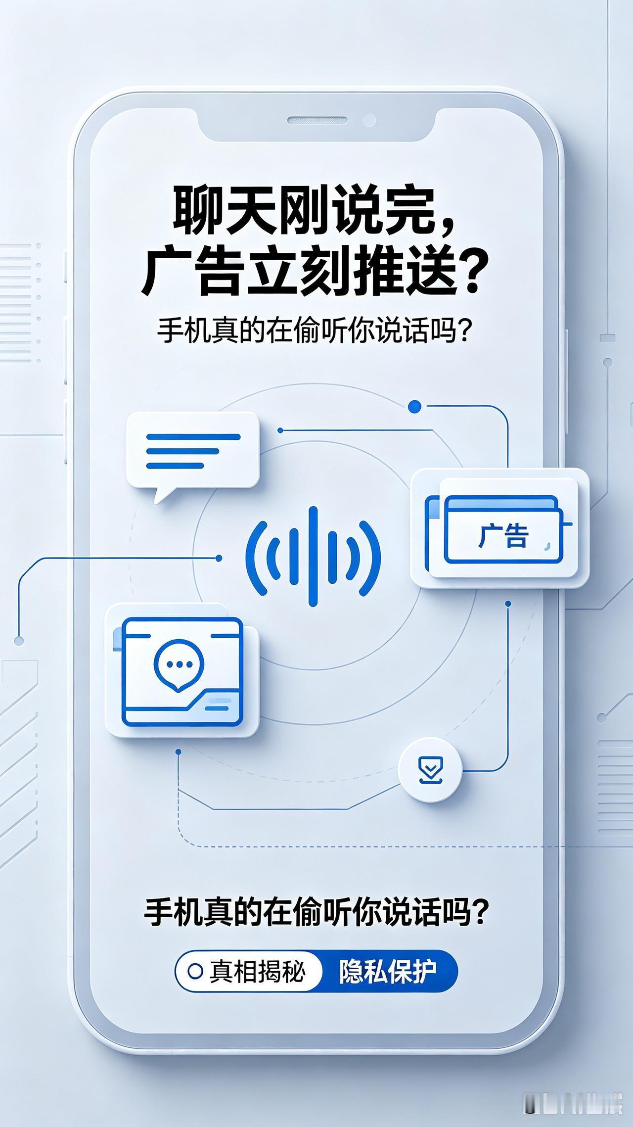 刚聊完立马推送！手机真的在偷听你说话？权威真相终于大白
 
几乎每个人都遇到过这