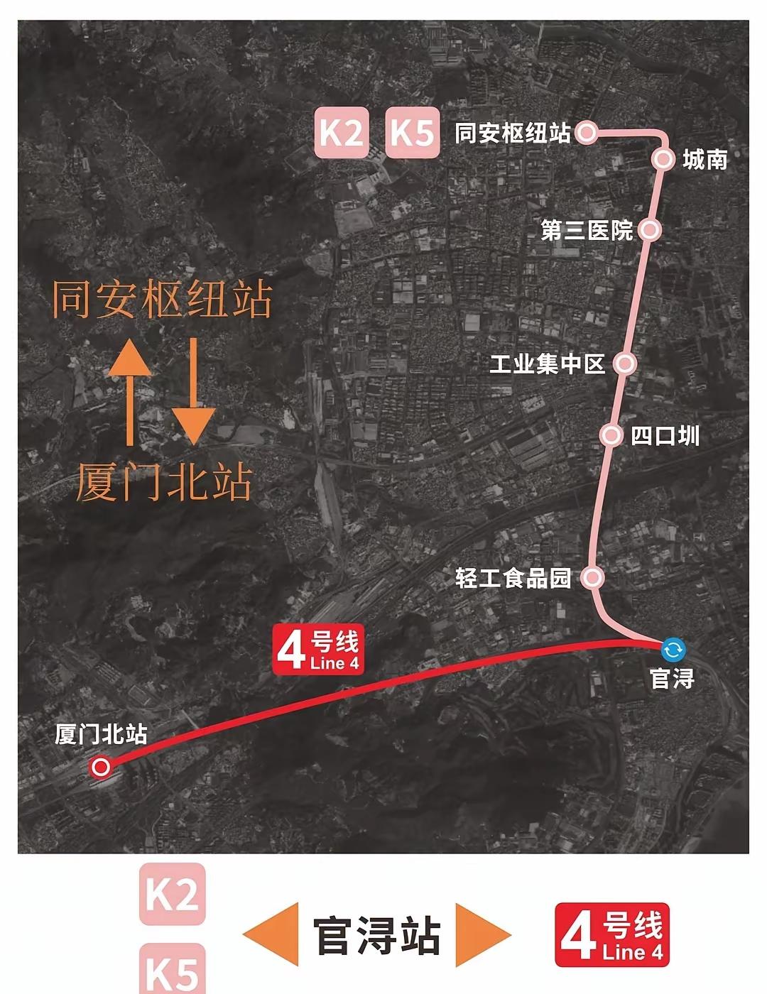 厦门地铁四号线，对同安人民最大的作用。。。[捂脸]