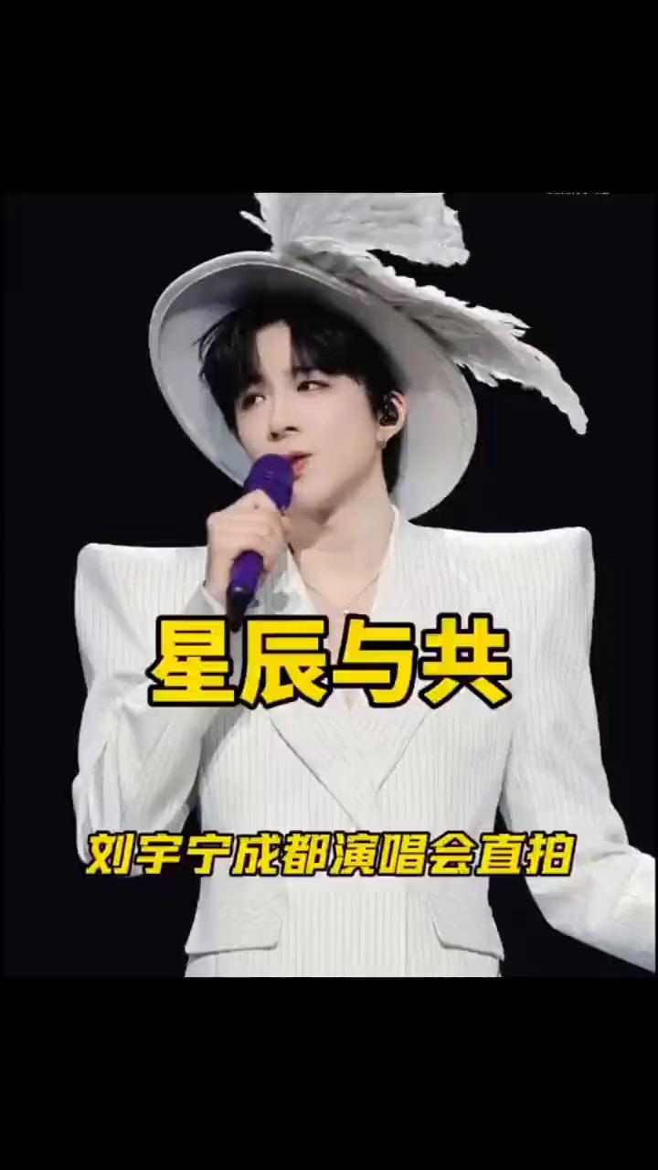 刘宇宁成都演唱会直拍。