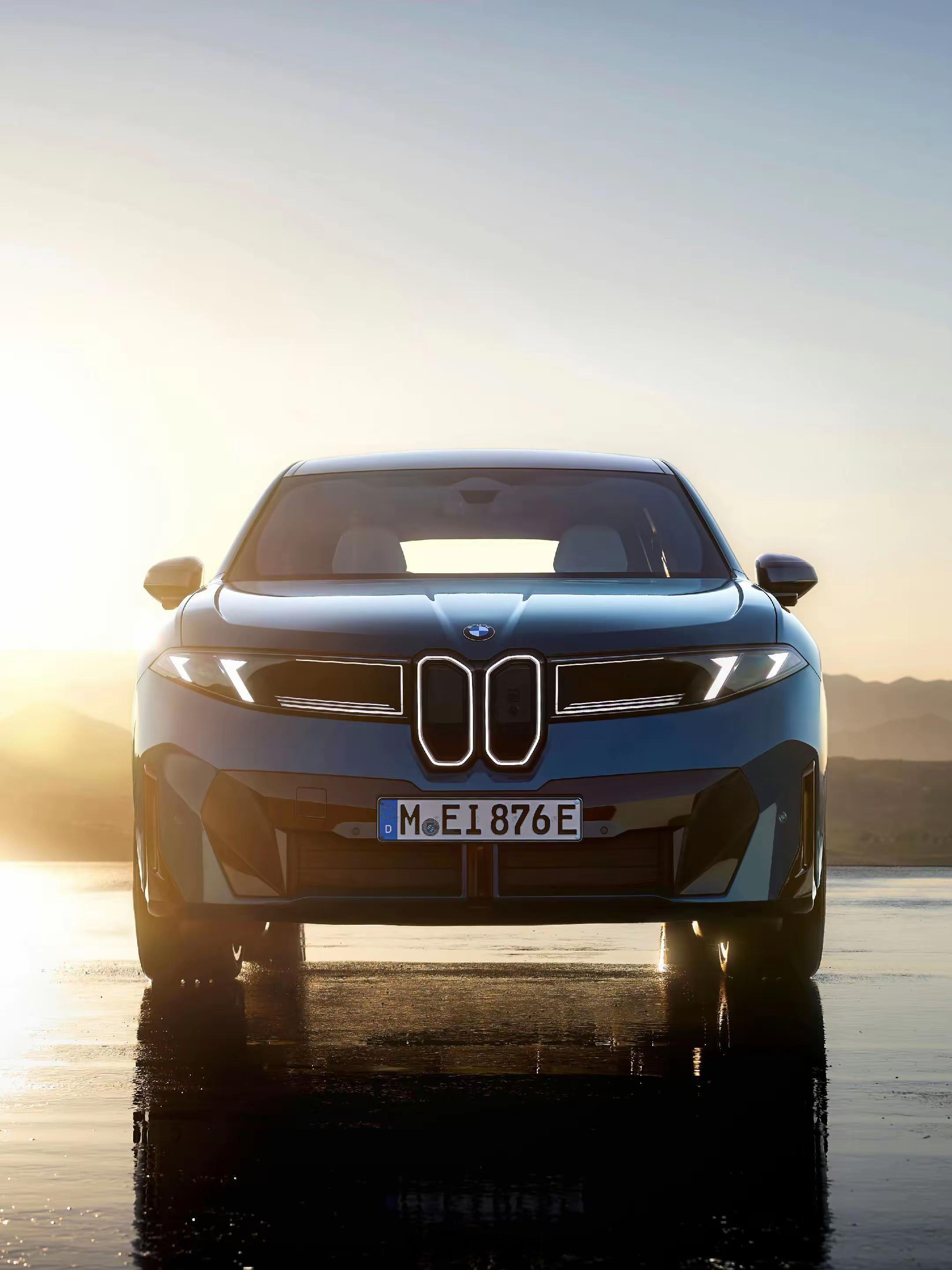 宝马[超话]  新世代 BMW IX3几乎看不到任何经典宝马的设计元素不破不立宝
