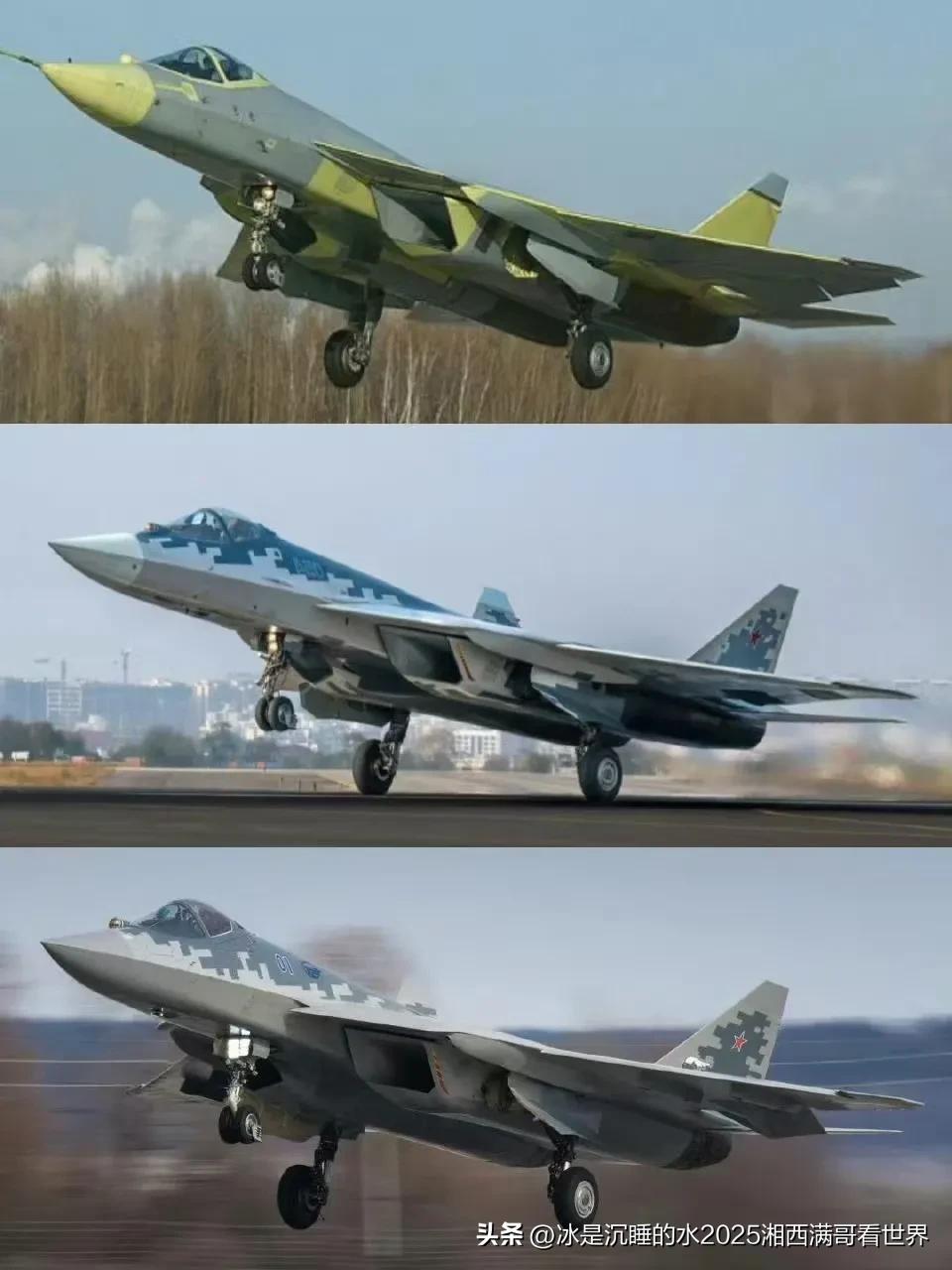 俄罗斯航空工业最后的余光：第五代战斗机里面的异端苏-57重型战斗机！
从T-50