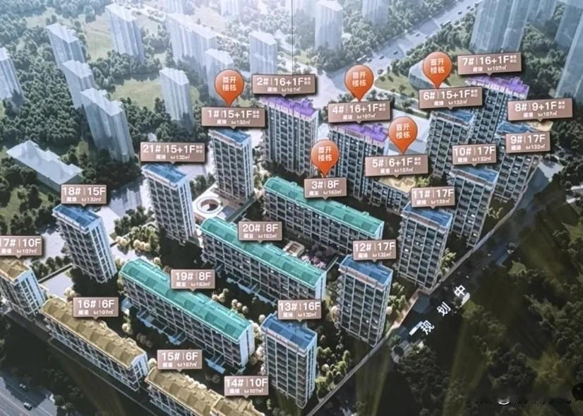 至于说甲叁的首开楼位，107的小高，因为都是在北边，泵站和能源站旁边，因此也无所