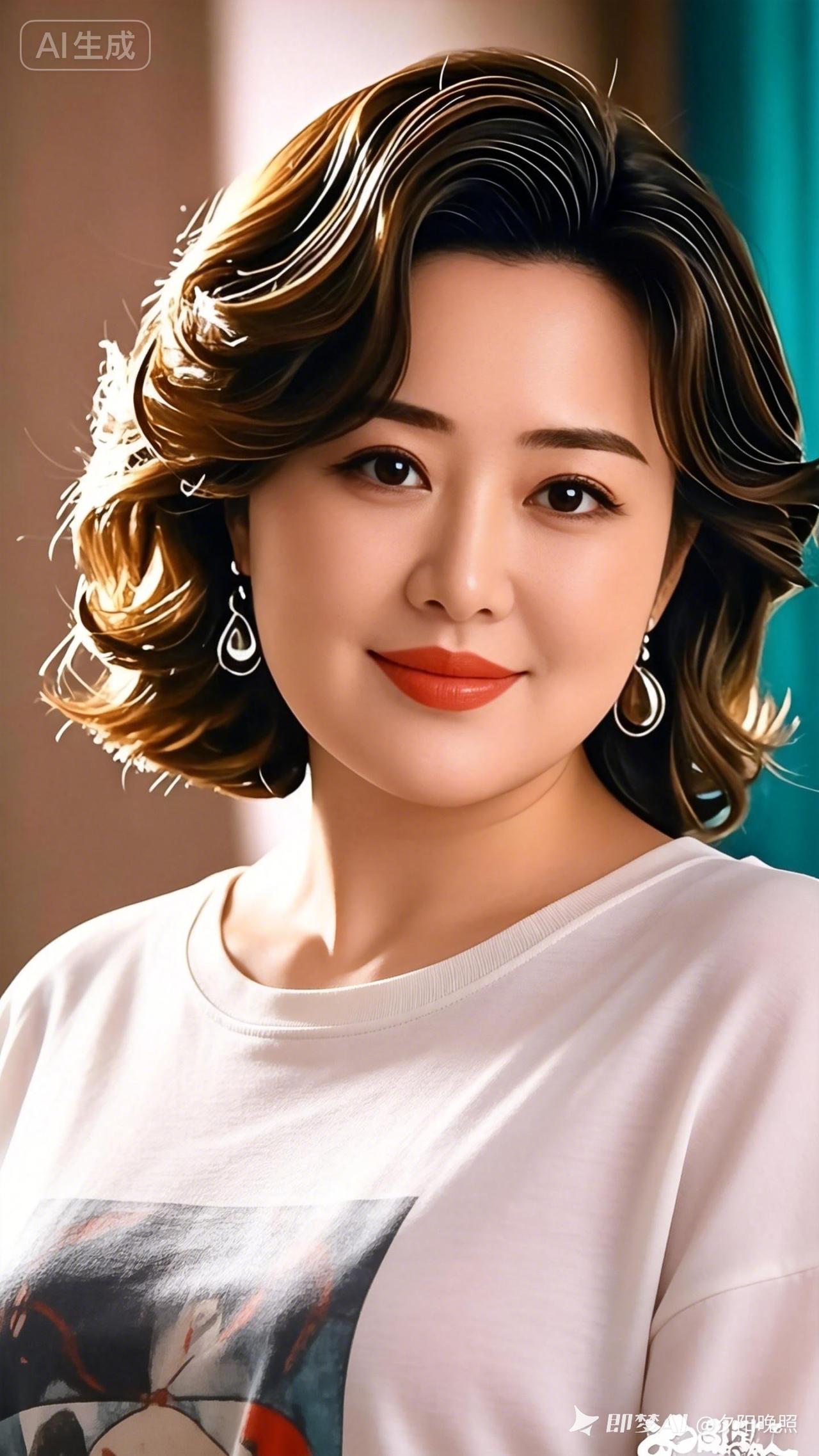 温柔甜美的微笑，散发着自信的光芒！🌟✨