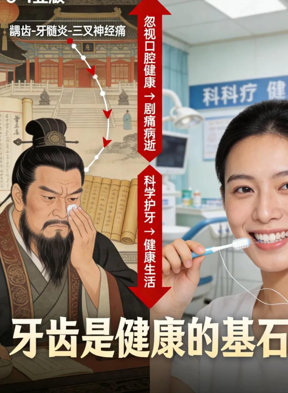 你敢信，一代枭雄曹操竟然牙痛而死！[大笑]
   《三国志》载曹操“苦头风，每发