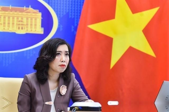 越南外交部 正式发表声明，态度强硬。“未经越方许可、完全非法无效”，越南外交部8