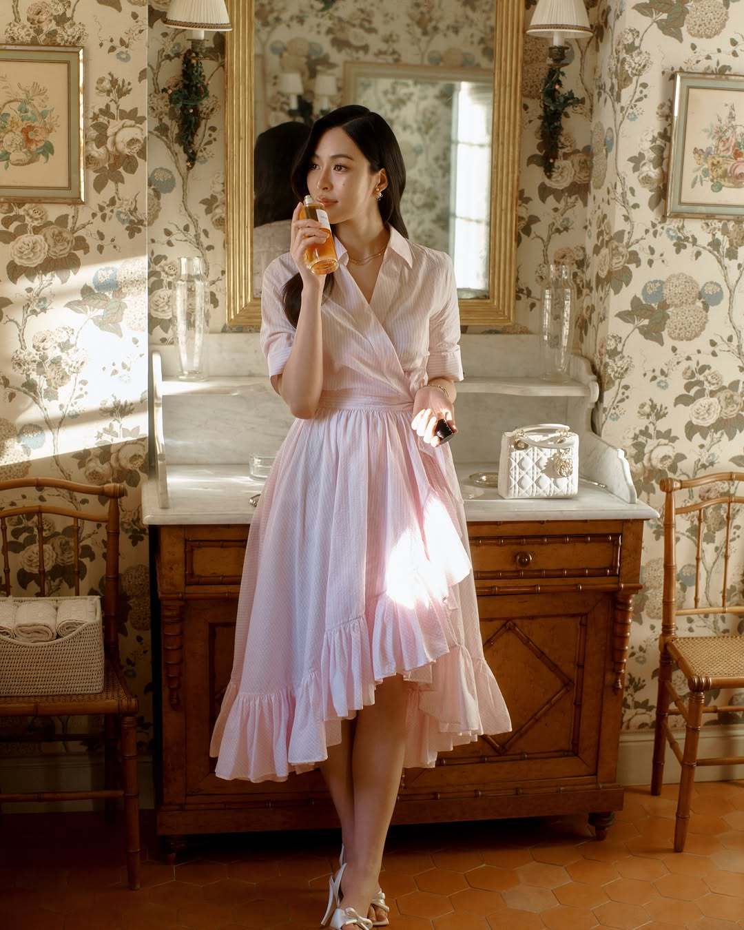 Diorbeauty ig官号二更邝玲玲「At La Colle Noire, 