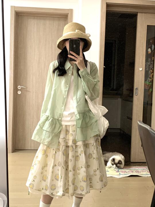 他说我今天好漂亮