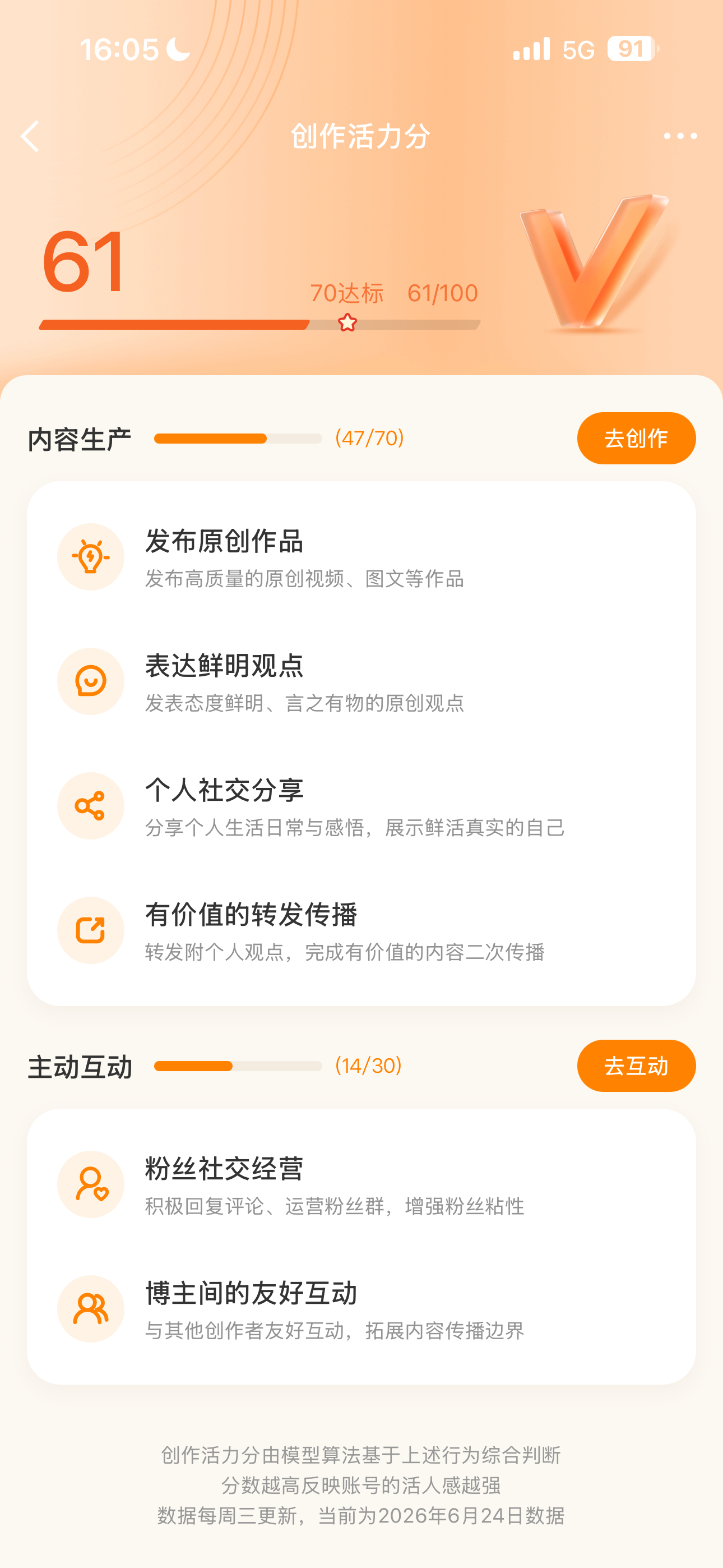 还差一点 