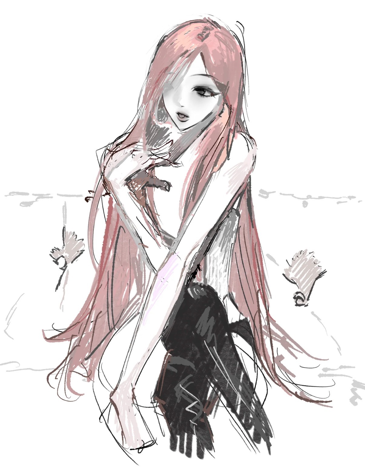 Giselle[超话]  霓虹少女Cr.🍠松夫小景 ​​​