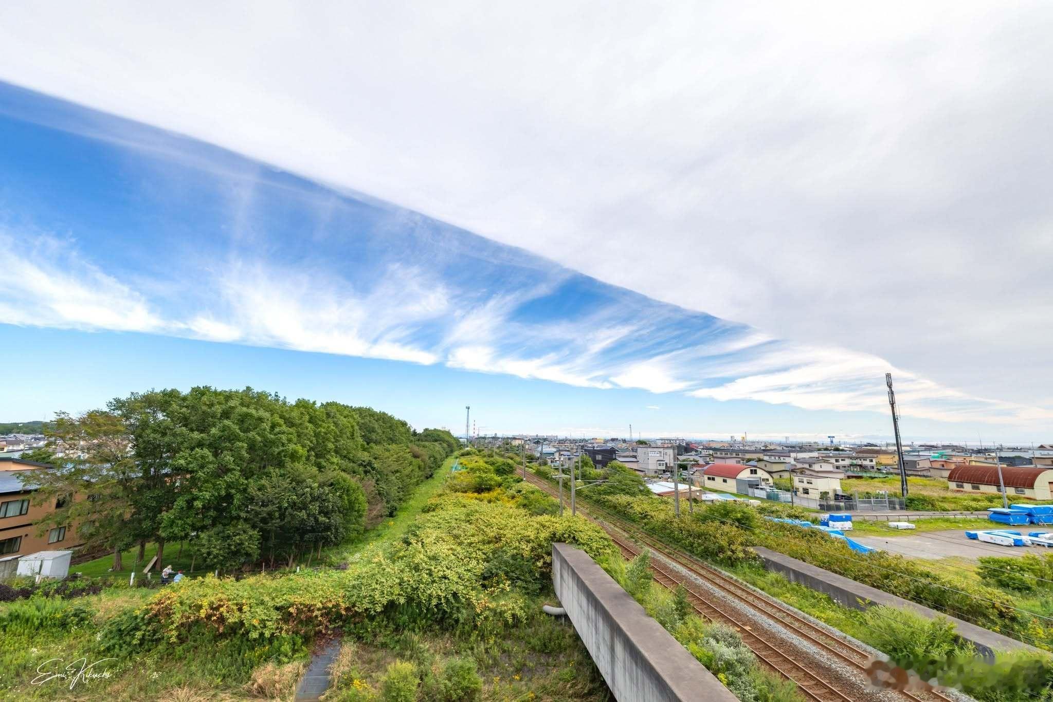 【 今天上午出现在北海道的云[浮云] 】 ​​​