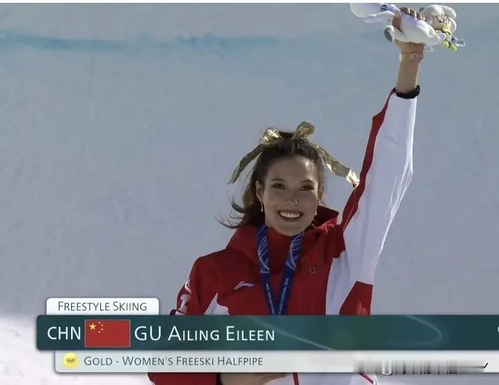 随着谷爱凌斩获U型池冠军，李方慧获得亚军。米兰冬奥会，中国队金牌榜最终确定：5块