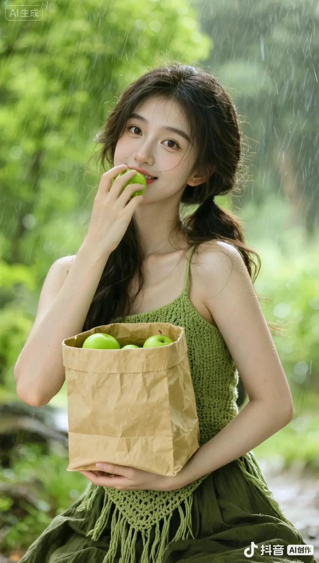 藤树下我是我的春天。