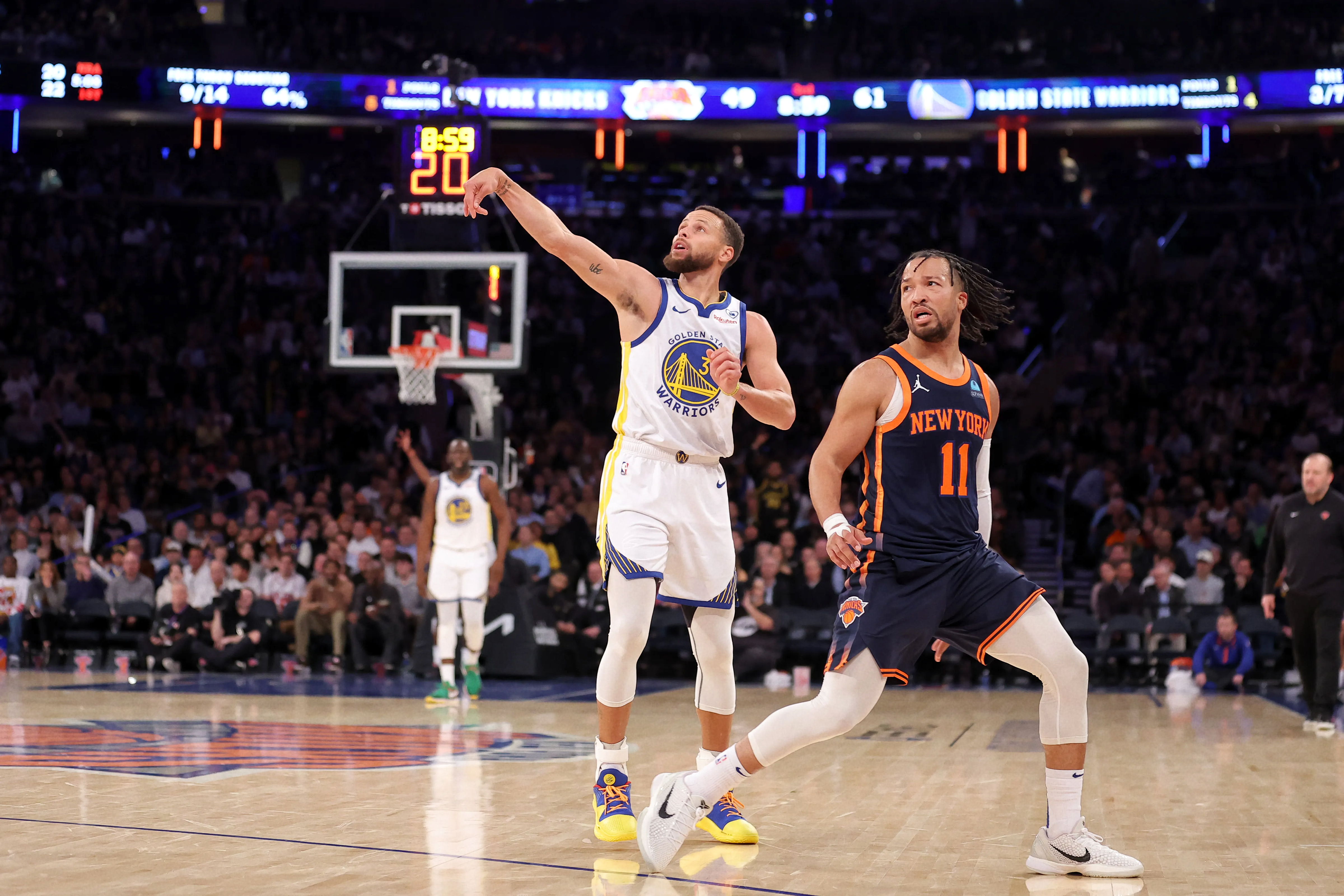 Stephen Curry &  Jalen Brunson ​​​