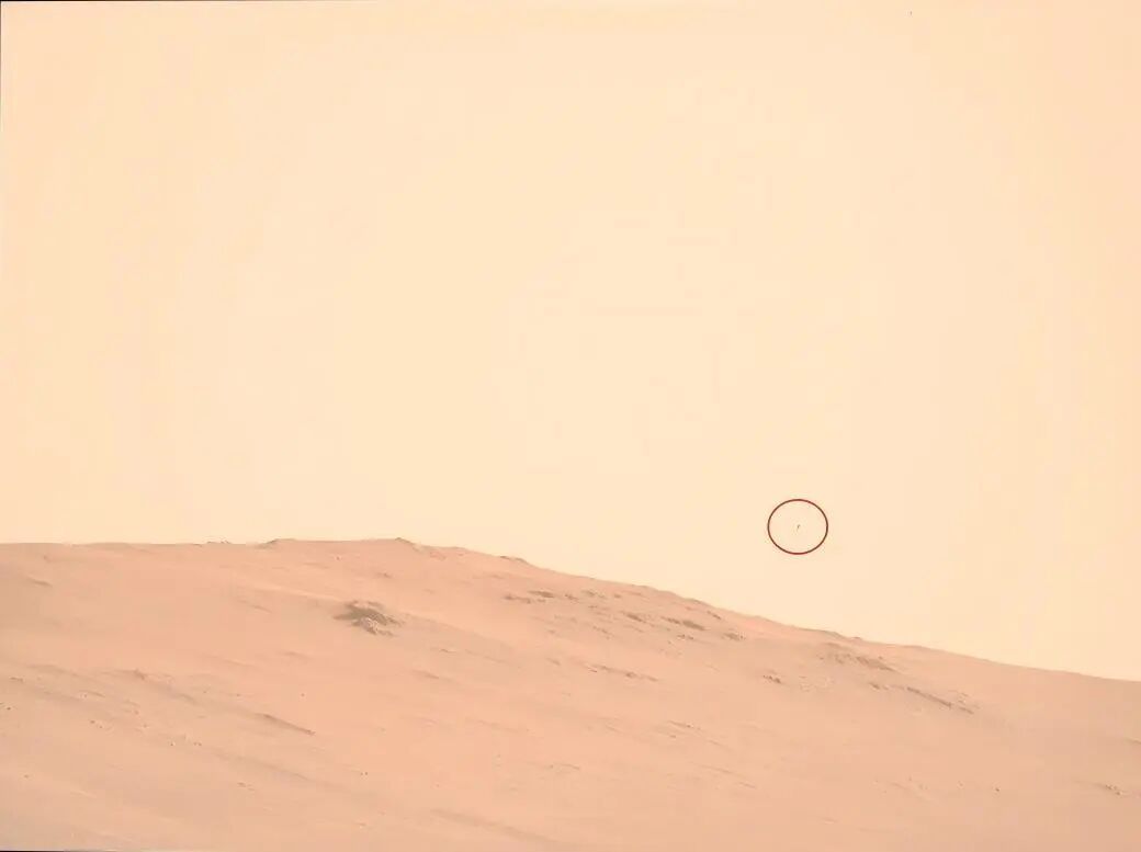 这是什么？2025年12月19日，毅力号拍摄于火星表面。 