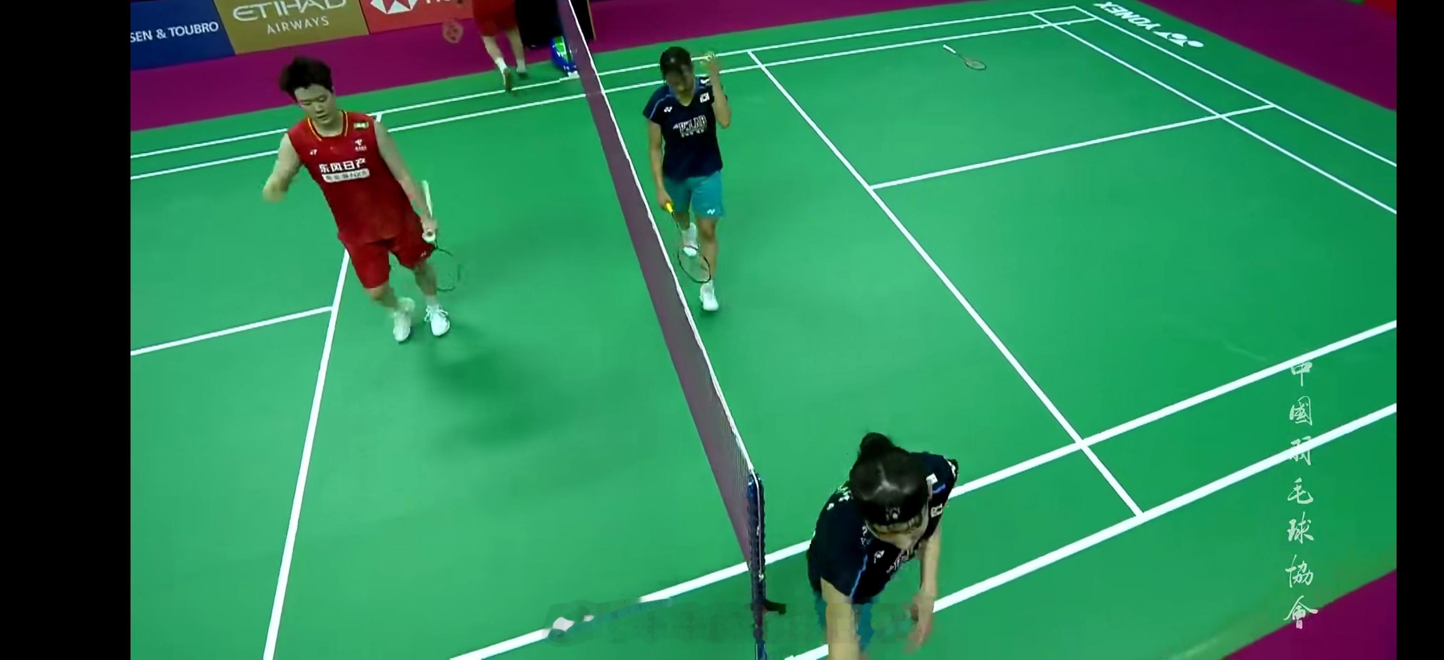 女双 决赛  刘圣书 (1) 谭宁 15-21 15-21  白荷娜 (3) 李