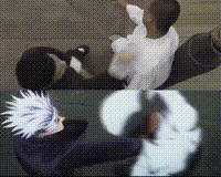 #日本动画 中国电影分镜#中国电影里的中国人打外国人，被日本动画片抄袭改成白人打