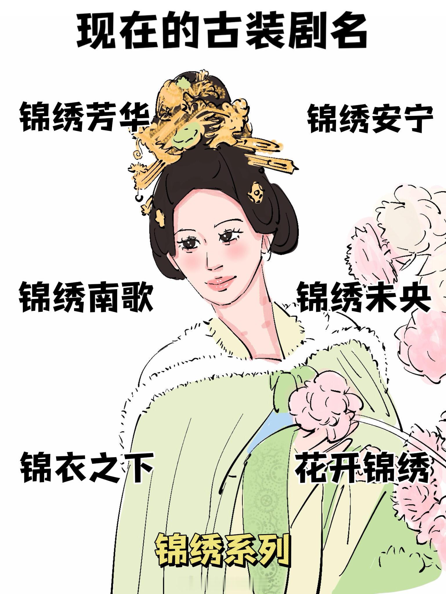 以前的古装剧名vs现在的古装剧名…[doge] ​​​