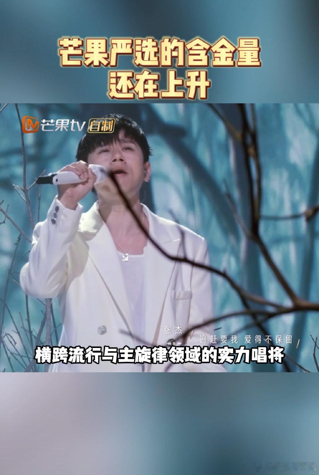 芒果台选秀的含金量 谭维维在舞台上的爆发力，让更多人看到女歌手的多元 ​​​