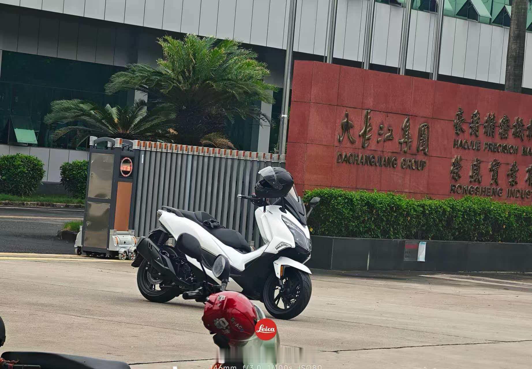 机车摩托车 网传的豪爵350踏板！摸摸爱分享