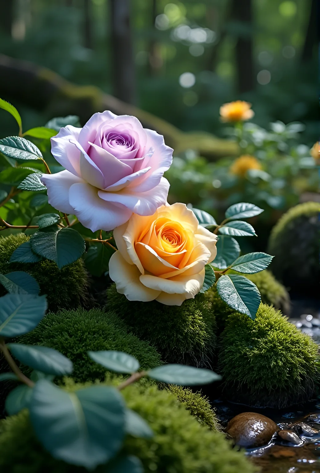 山涧小花