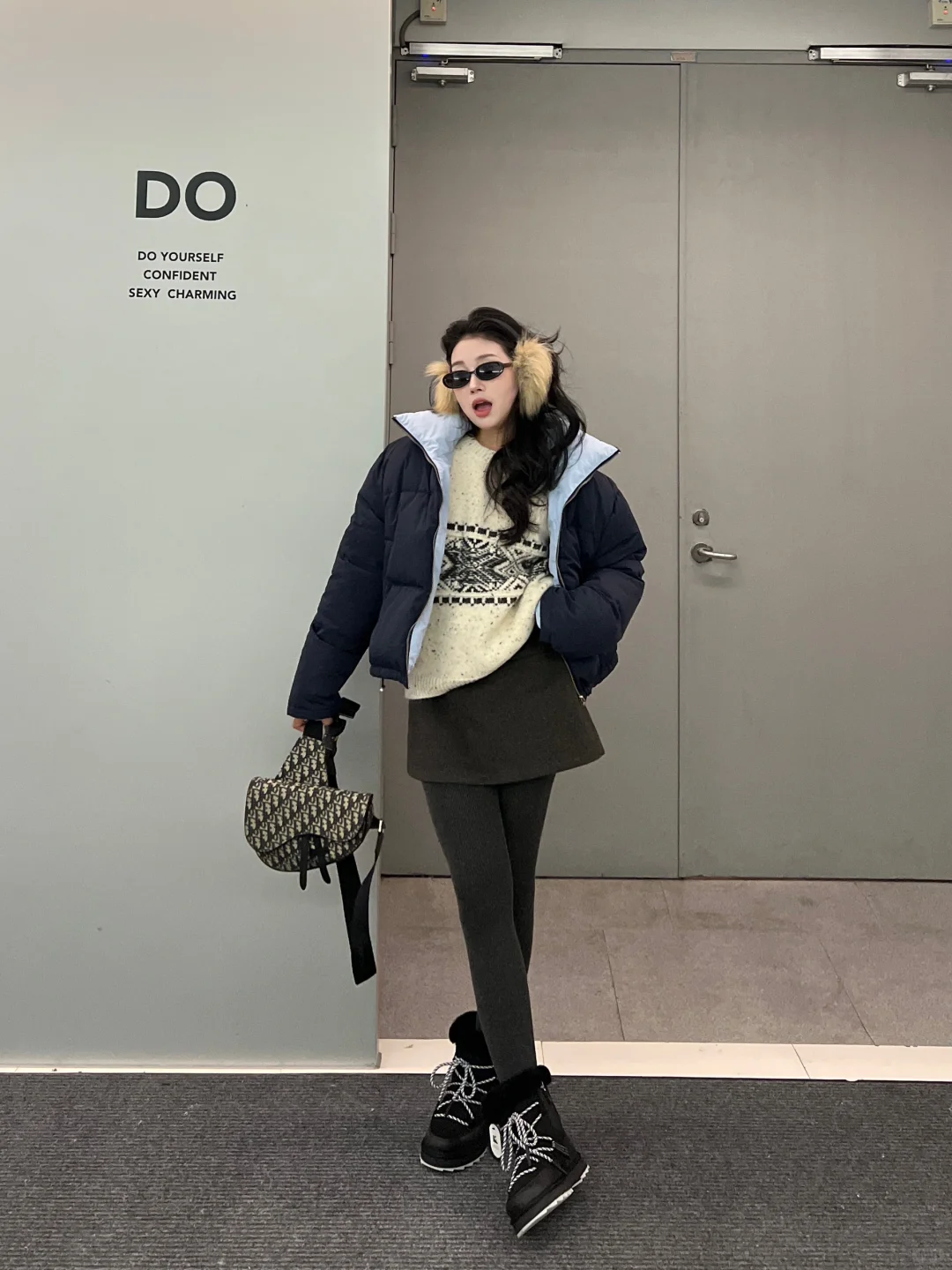 好看的冬装也可以抗冻