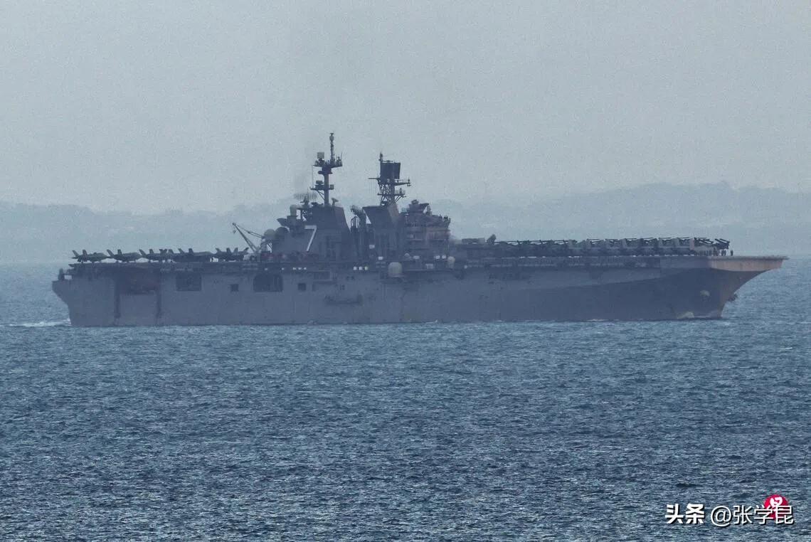 联合早报今天报道：“美军第31海军陆战队远征队及这支远征队搭乘的两栖战舰，星期五