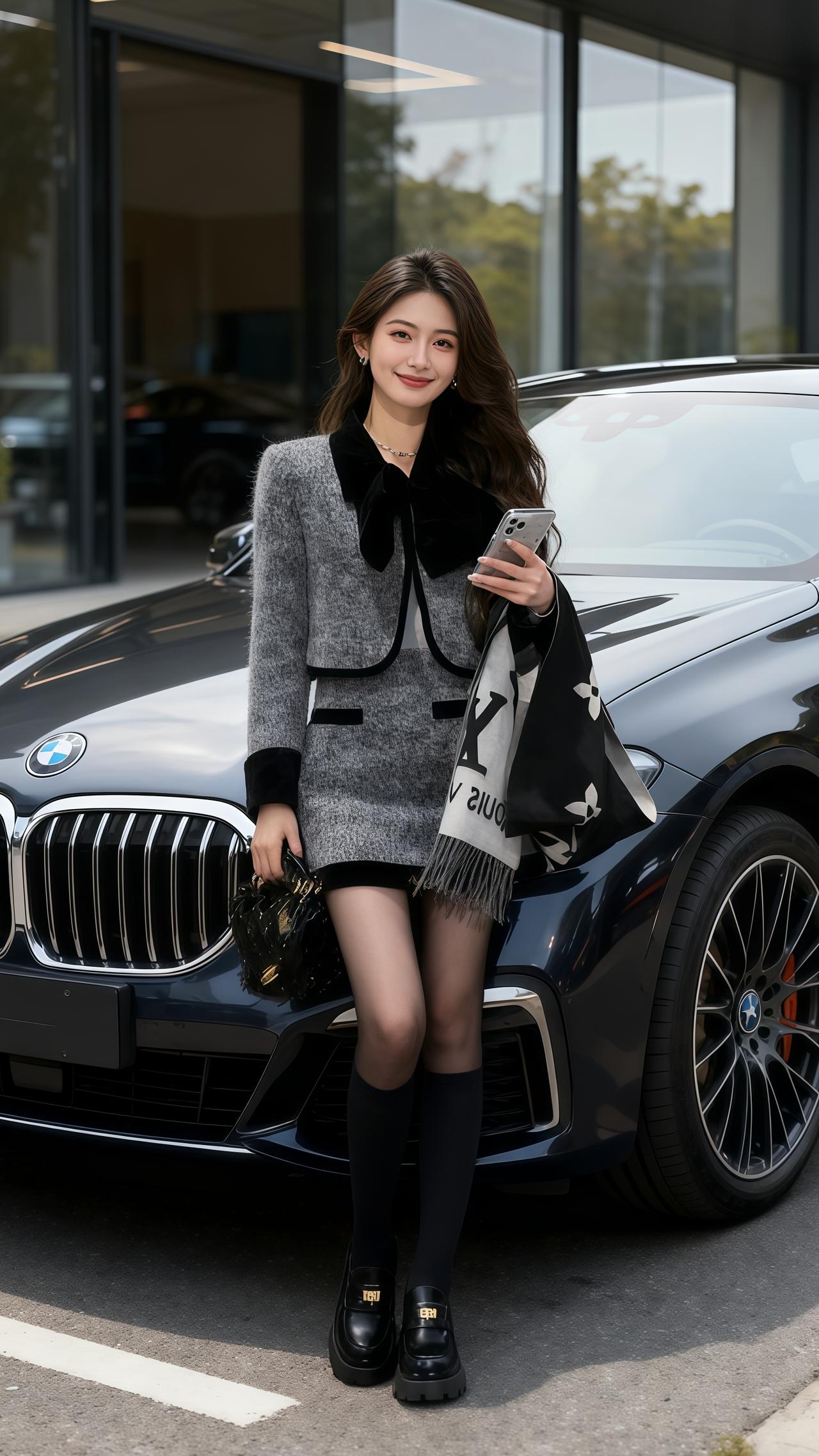 穿搭 时尚气质穿搭 穿出高级感 小香风套装 穿出高级感