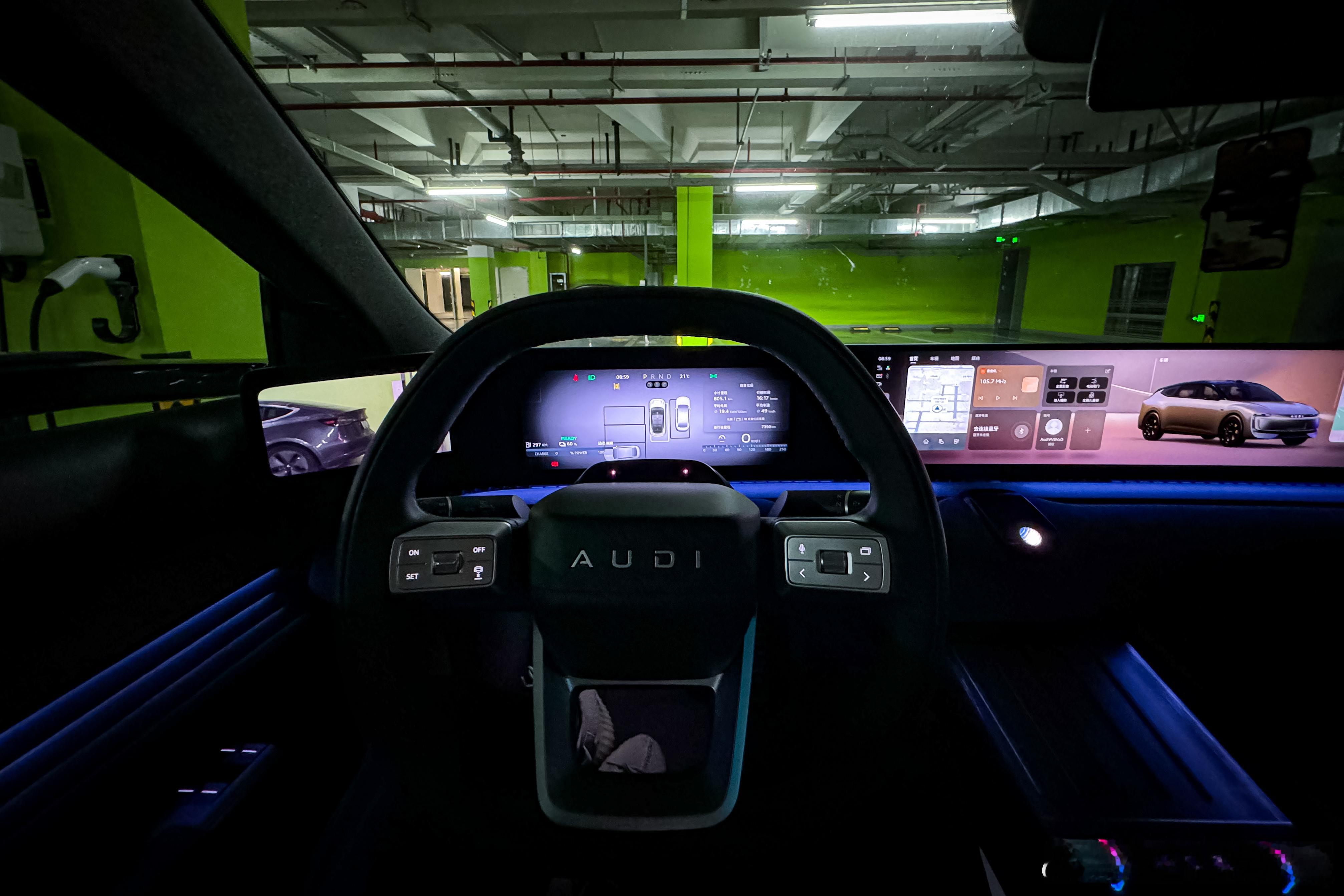 奥迪 E5 Sportback 驾控表现确实很赞，上次来了台车，下班开回去体验了