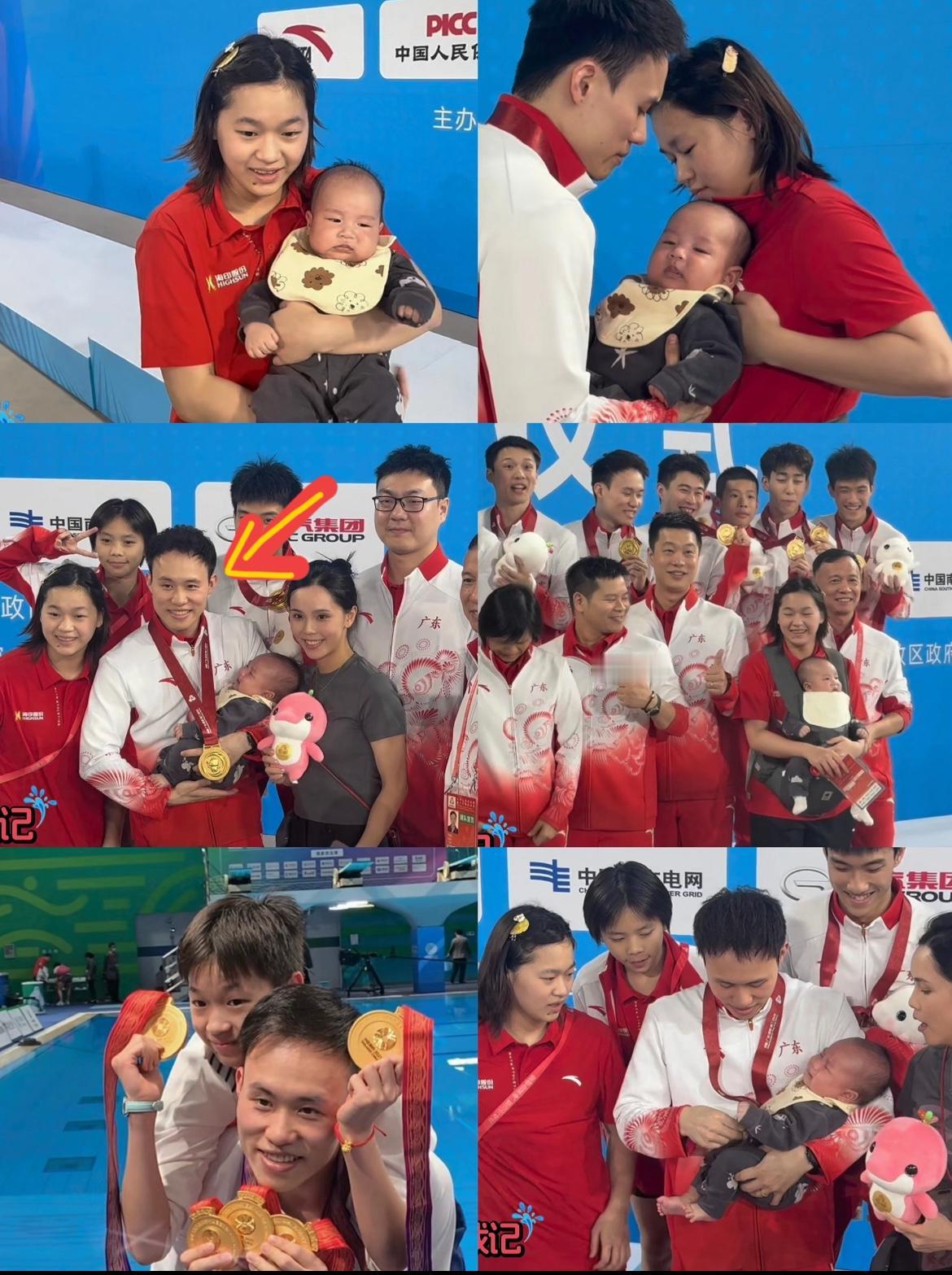 .谢思埸应该挺烦的，
不是因为全红婵抱娃冲上热搜，
他最烦的估计是，他已经是两届