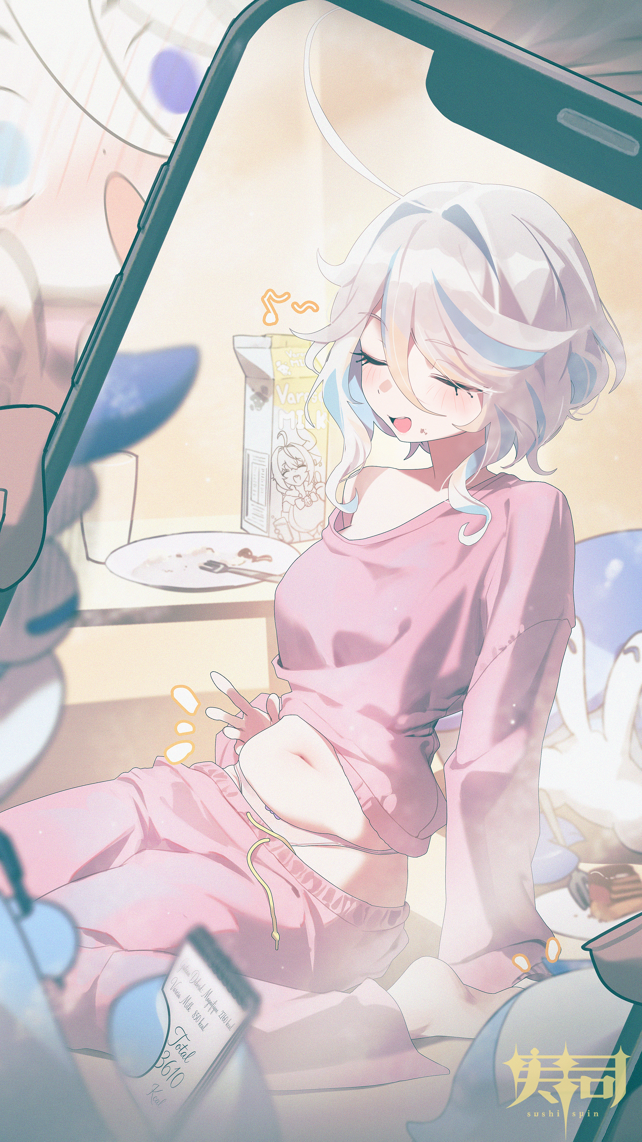 动漫[超话]芙宁娜·画师:SushiSpin ​​​