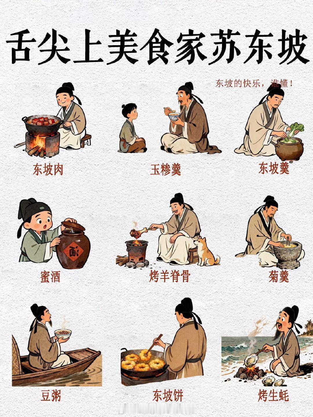 苏东坡吃商恐怕在我之上暑假冲浪计划热点跨界共创 （