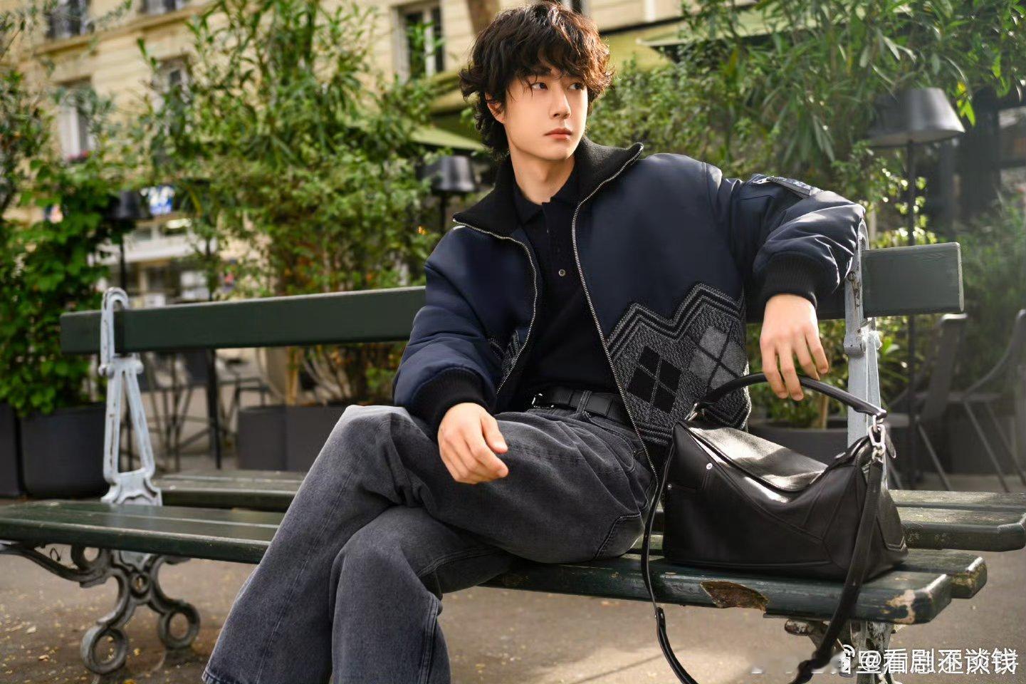 王一博，陈都灵罗意威品牌新物料🈶 好大气的代言人 