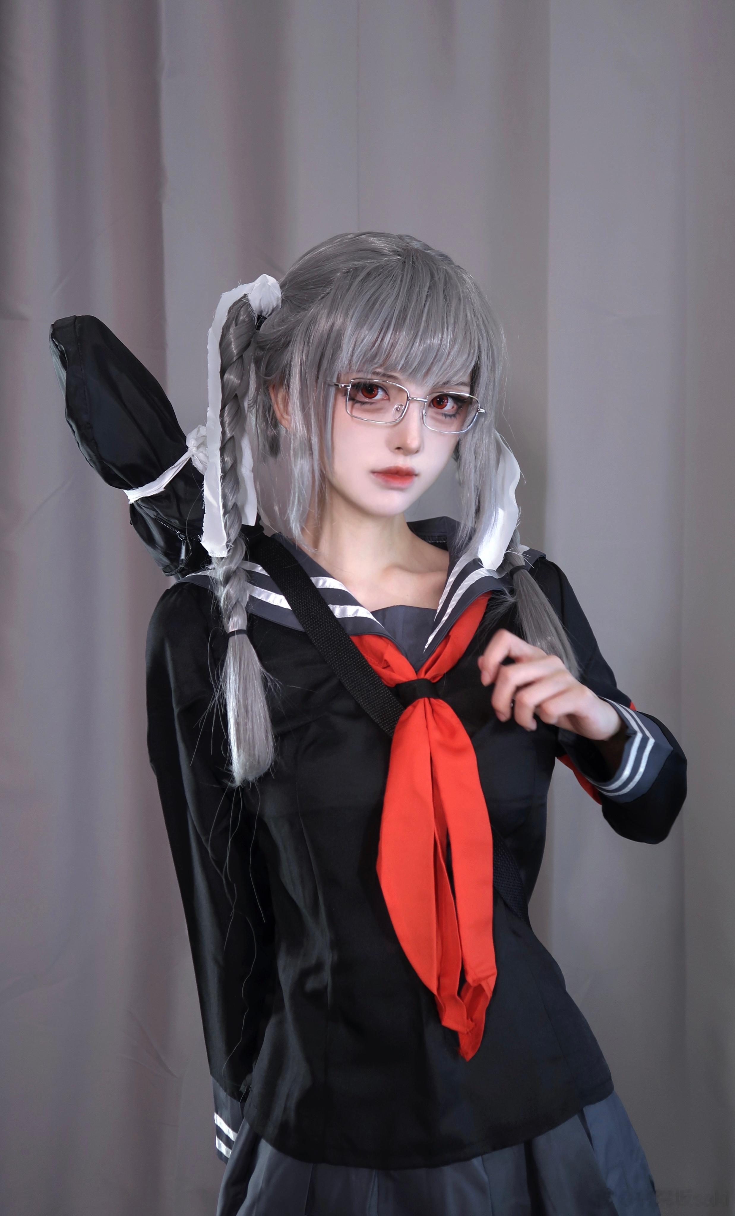 边谷山佩子cos#弹丸论破# ​​​