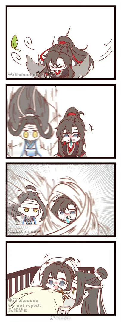 羡三岁感冒了，汪叽无微不至的照顾太宠了[抱一抱]x:Sikakuuuuu ​​​
