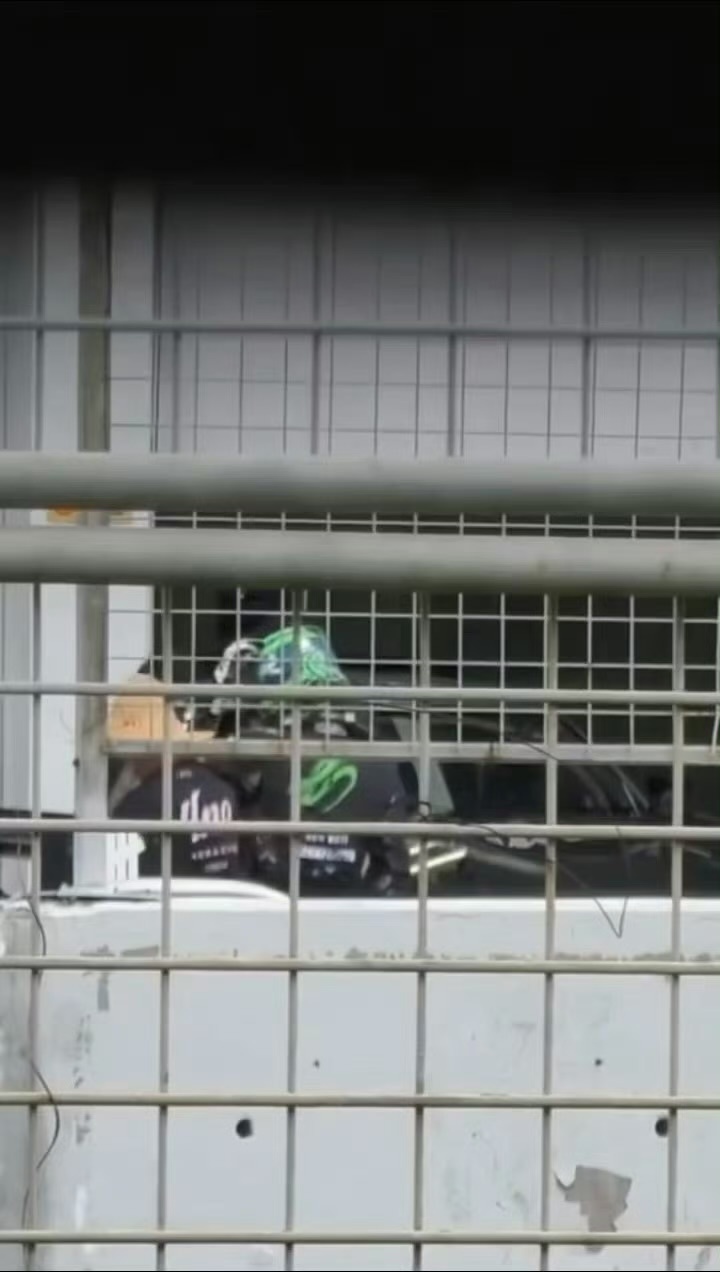 85racing 隔着头盔挠挠挠也太可爱了吧头盔下面的颜这么纯净，直接封神