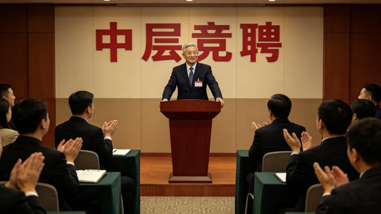 公司搞中层竞聘，老李和小王都报了名。
老李在公司十年，业务熟练，人缘极好。小王来