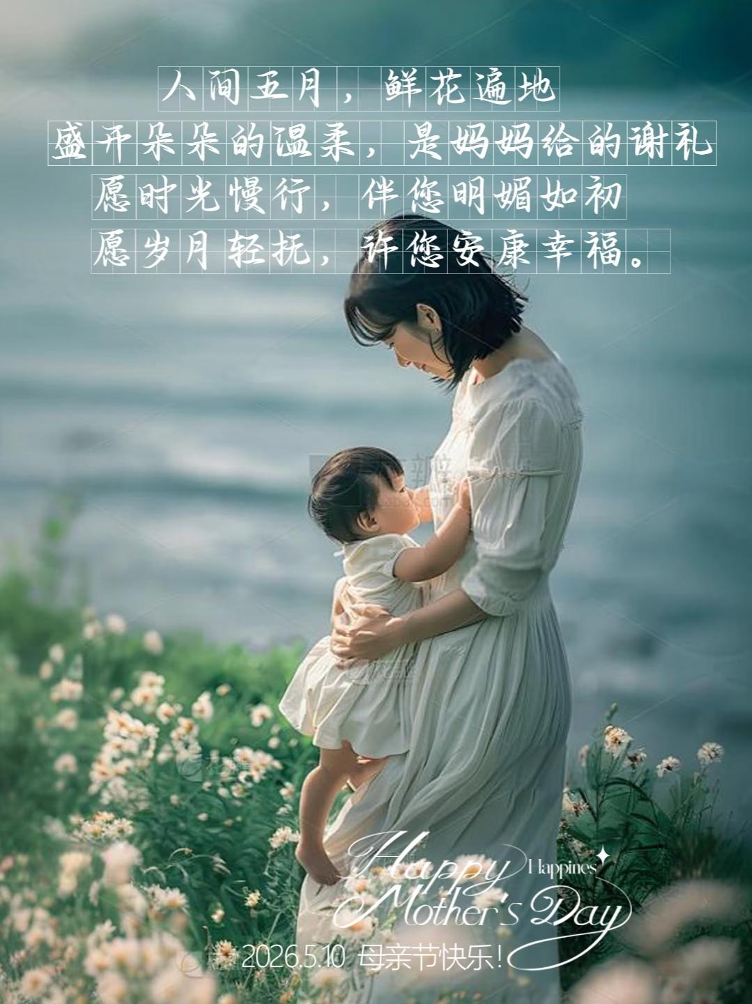 ²⁰²⁶/₀₅.₁₀ ,母亲节暖心文案，母爱无垠，情暖人间。
	
1. 💕ʚ 