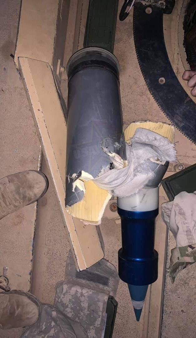 坦克炮使用的半可燃发射药筒破裂，网页链接，之前有辆MD三等人的M1A2 SEPv