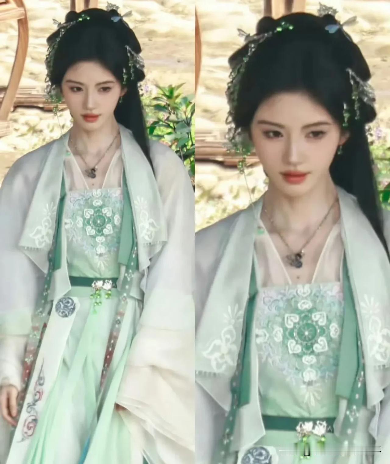 最近鞠婧祎的妆造又成了讨论焦点，网友们的评价那叫一个两极分化——
 
有人直呼认