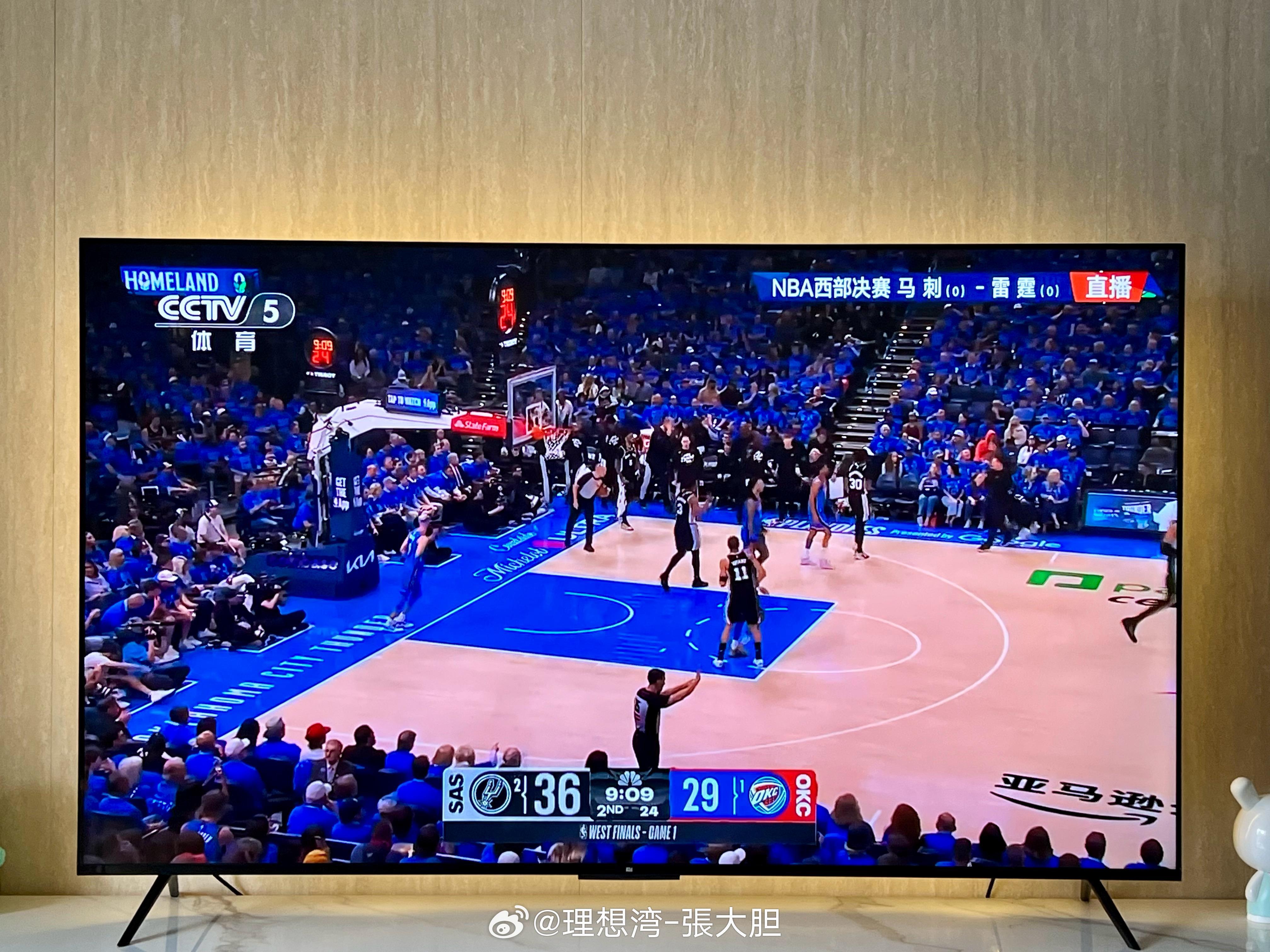 今年的西决是真好看啊！🏀马刺vs雷霆