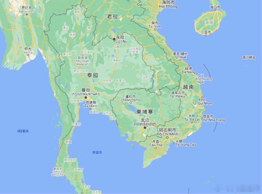 泰国水陆并进双管齐下，要封锁泰国湾拦截和管控柬埔寨的资源运输船。 