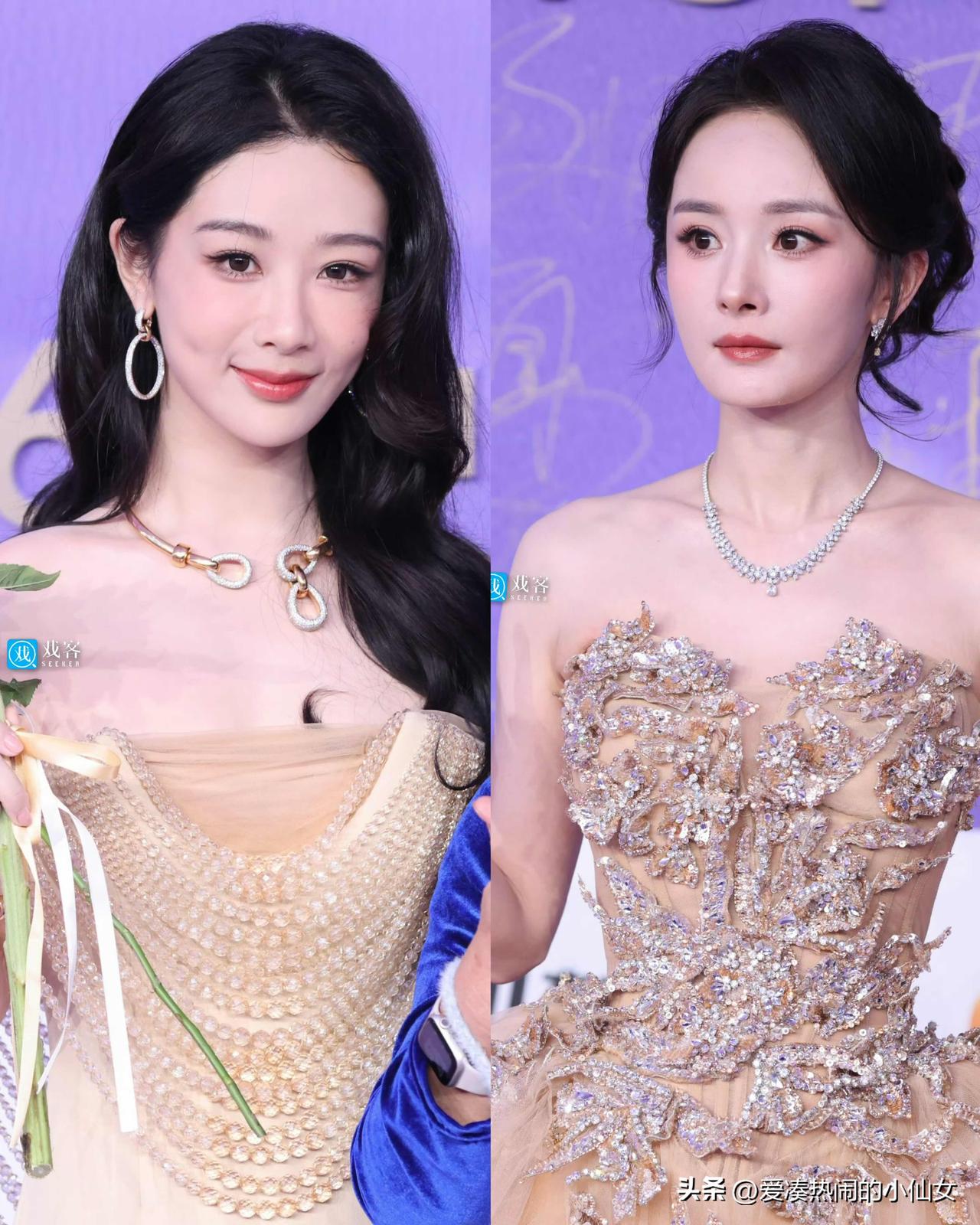 这一夜，珠圆玉润的杨紫秒了脸颊凹陷的杨幂，才懂丰满的含金量！
就在刚刚，第38届