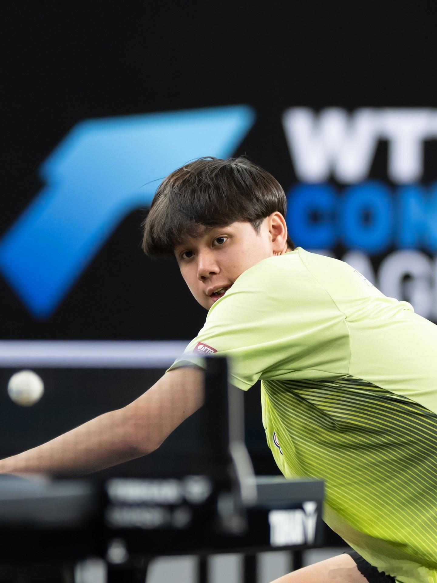 WTT常规挑战赛萨格勒布站2026 男单资格赛首轮，🇵🇱库比克让二追三（中国