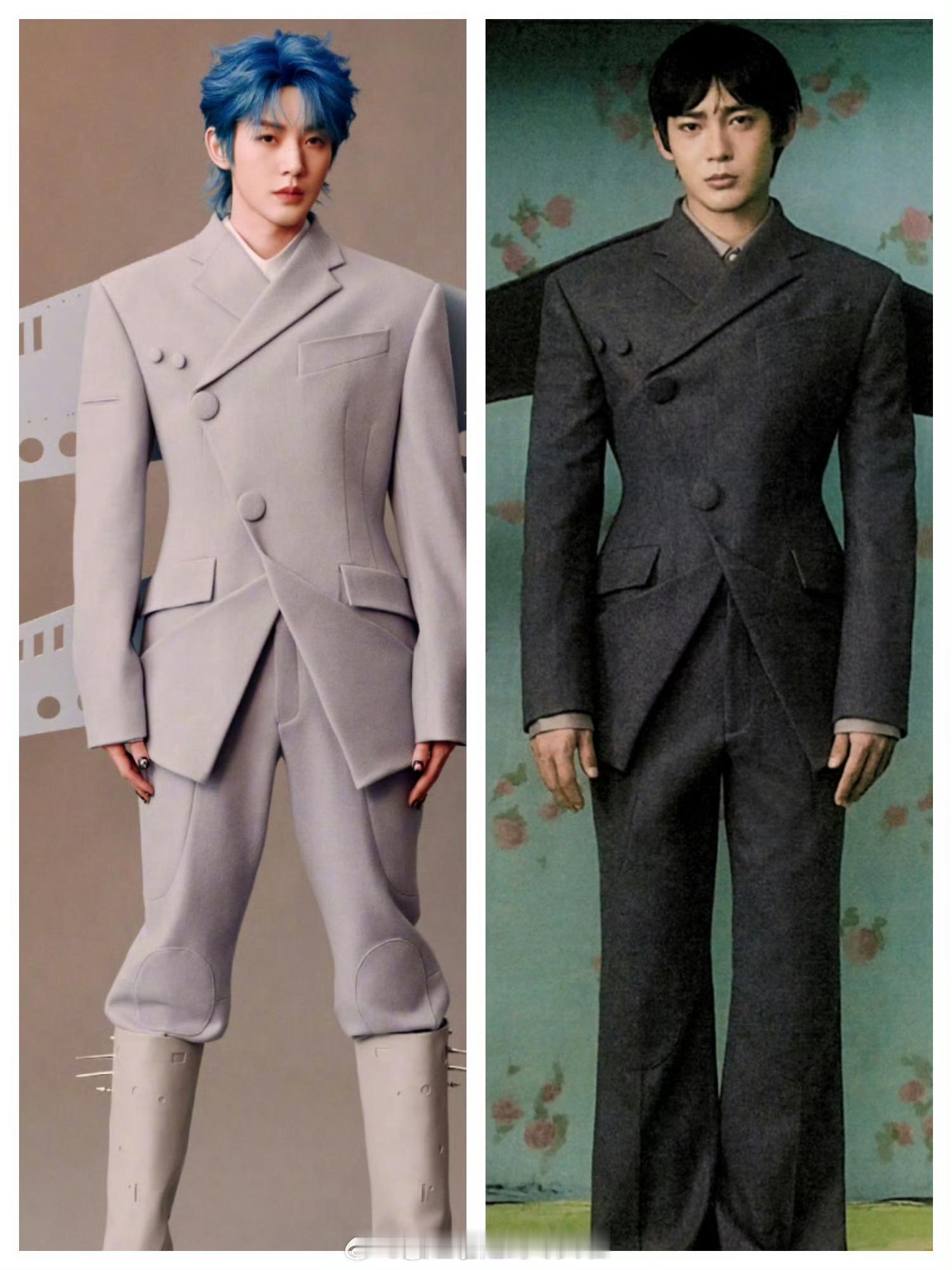 邓为于适同款西装妆发都不适配 ​​​