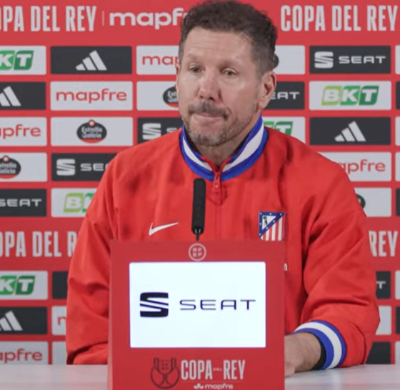 西蒙尼： “我很欣赏弗里克始终坚持高位防守，在对方半场保持窒息般的压迫，并说服他