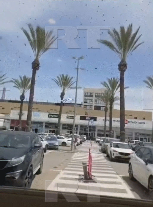 【宛如瘟疫蜂群席卷以色列各地】
近日，数万只蜜蜂涌入以色列，《每日快报》指出，这