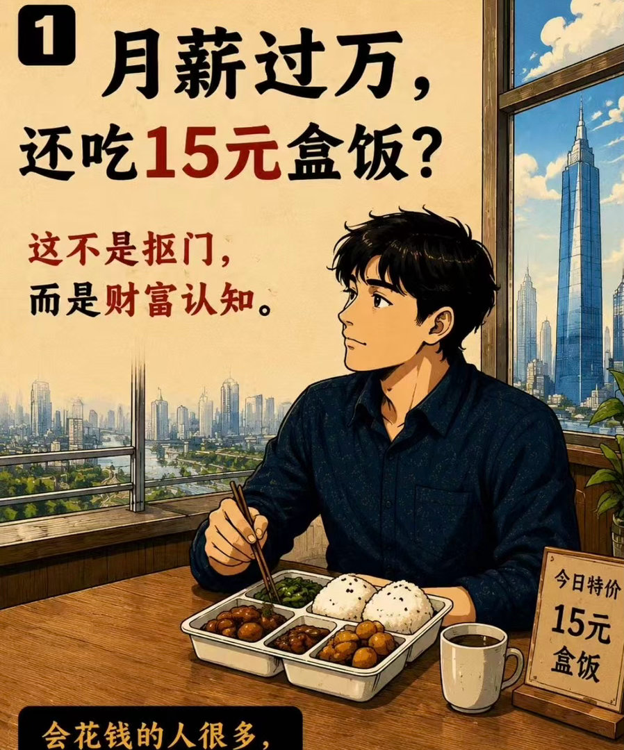 月薪两万吐槽吃不起中式快餐月薪两万吐槽中式快餐，并不是夸张。大城市生活，各类硬性