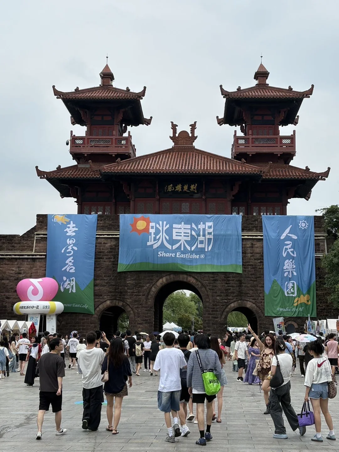 武汉人自己的“东湖”，真的太好拍了📷